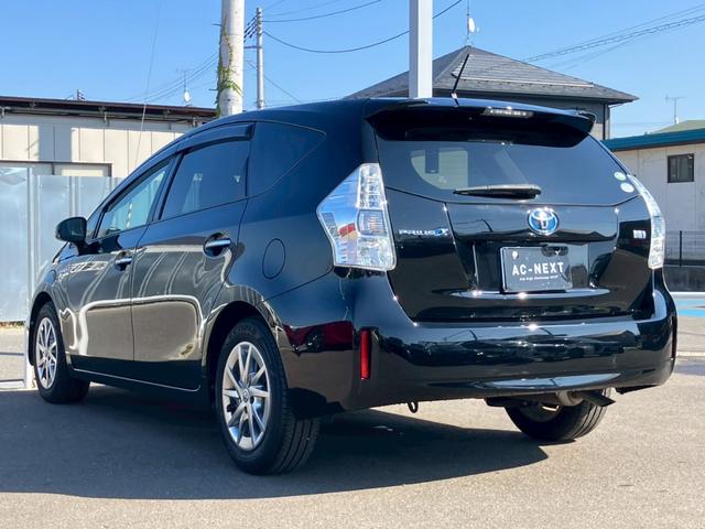 プリウスアルファ S チューン ブラック アルパイン9インチナビ バックカメラ フルセグ Bluetooth ETC オートライト 純正ホイールキャップ 電動格納ミラー ステアリングリモコン オートエアコン フォグランプ スマートキー(32枚目)