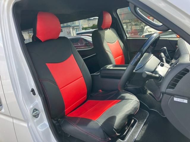 ハイエースバン ロングスーパーGL ダークプライムS ワンオーナー モデリスタエアロ LEDヘッドライト 両側電動スライドドア デジタルインナミラー ナビ フルセグ バックカメラ Bluetooth CD DVD スマートキー 電格納ミラー シートカバー(24枚目)