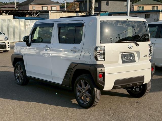 タフト Gターボ 純正ナビ 全方位カメラ フルセグ ドラレコ ETC LEDヘッドライト オートライト オートエアコン 電格納ミラー 前席シートヒーター スマートキー アイドリングストップ ガラスルーフ ルーフレール(33枚目)