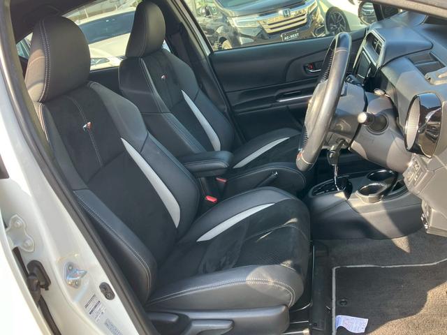 アクア Ｇ　ＧＲスポーツ・１７インチパッケージ　純正ナビ　バックカメラ　フルセグ　純正ＡＷ　クルコン　シートヒーター　ハーフレザーシート　ステアリングリモコン　ＬＥＤ　フォグランプ　ＥＴＣ　ドラレコ　オートライト　Ｂｌｕｅｔｏｏｔｈ　ＵＳＢ（24枚目）