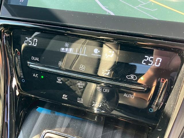 ハリアーハイブリッド プレミアム　アルパイン１０インチナビ　ＴＲＤフルエアロ　バックカメラ　フルセグ　Ｂｌｕｅｔｏｏｔｈ　ＡＣＣ　ＥＴＣ　ドラレコ　ハーフレザーシート　パワーシート　パワーバッグドア　スマートキー　オートエアコン（14枚目）