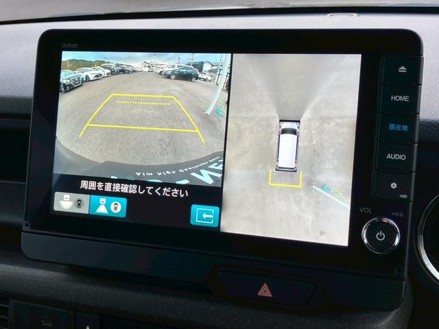 Ｎ－ＢＯＸカスタム 　９インチコネクトナビ　全周囲カメラ　フルセグ　両側電動スライドドア　レーダークルーズ　シートヒーター　純正アルミホイール　二列目ドリンクホルダー　デジタルメーター　フルフラット　ＬＥＤ（11枚目）