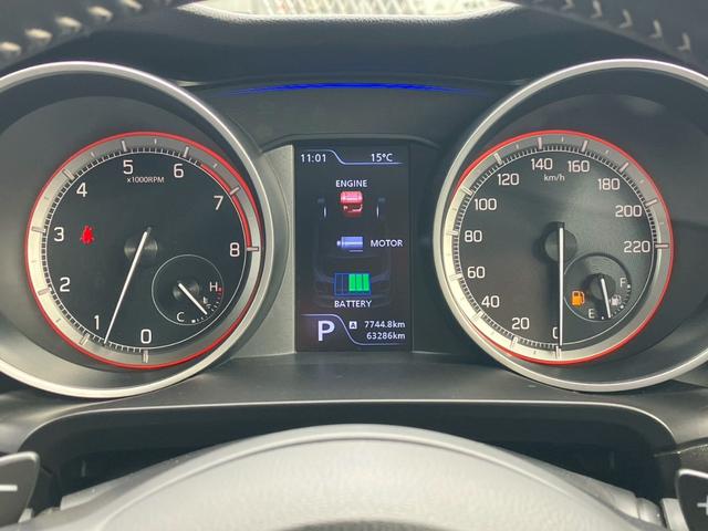 スイフト 　純正７インチナビ　全周囲カメラ　ＭＴモード　パドルシフト　ＡＣＣ　フルセグＴＶ　Ｂｌｕｅｔｏｏｔｈ　ＣＤ　ＤＶＤ　レーンキープ　衝突軽減ブレーキ　フォグランプ　リアフォグ　ＥＴＣ　リアスポイラー（8枚目）