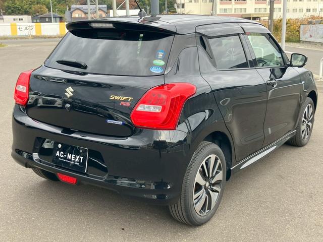 スイフト 　純正７インチナビ　全周囲カメラ　ＭＴモード　パドルシフト　ＡＣＣ　フルセグＴＶ　Ｂｌｕｅｔｏｏｔｈ　ＣＤ　ＤＶＤ　レーンキープ　衝突軽減ブレーキ　フォグランプ　リアフォグ　ＥＴＣ　リアスポイラー（21枚目）