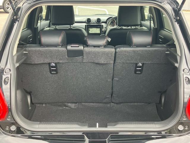 スイフト 　純正７インチナビ　全周囲カメラ　ＭＴモード　パドルシフト　ＡＣＣ　フルセグＴＶ　Ｂｌｕｅｔｏｏｔｈ　ＣＤ　ＤＶＤ　レーンキープ　衝突軽減ブレーキ　フォグランプ　リアフォグ　ＥＴＣ　リアスポイラー（26枚目）