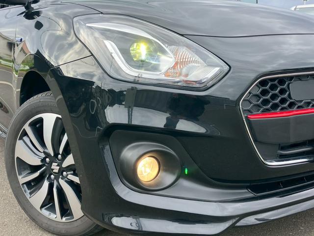 スイフト 　純正７インチナビ　全周囲カメラ　ＭＴモード　パドルシフト　ＡＣＣ　フルセグＴＶ　Ｂｌｕｅｔｏｏｔｈ　ＣＤ　ＤＶＤ　レーンキープ　衝突軽減ブレーキ　フォグランプ　リアフォグ　ＥＴＣ　リアスポイラー（32枚目）