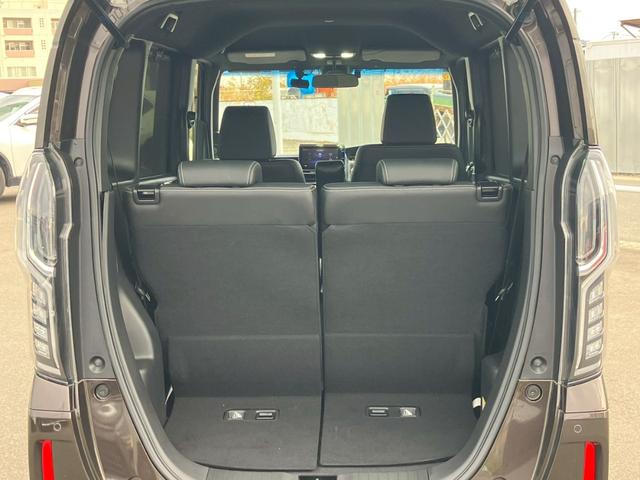 Ｎ－ＢＯＸカスタム Ｌターボ　純正９インチナビ　パドルシフト　合皮シート　ＡＣＣ　ステアリングリモコン　バックカメラ　オートライト　ＬＥＤライト　フルセグＴＶ　ＣＤ　ＤＶＤ　両側電動スライドドア　レーンキープ　衝突軽減　ＥＴＣ（28枚目）