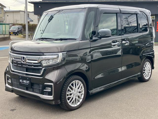 Ｎ－ＢＯＸカスタム Ｌターボ　純正９インチナビ　パドルシフト　合皮シート　ＡＣＣ　ステアリングリモコン　バックカメラ　オートライト　ＬＥＤライト　フルセグＴＶ　ＣＤ　ＤＶＤ　両側電動スライドドア　レーンキープ　衝突軽減　ＥＴＣ（33枚目）