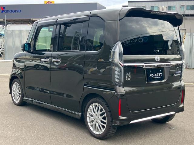 Ｎ－ＢＯＸカスタム Ｌターボ　純正９インチナビ　パドルシフト　合皮シート　ＡＣＣ　ステアリングリモコン　バックカメラ　オートライト　ＬＥＤライト　フルセグＴＶ　ＣＤ　ＤＶＤ　両側電動スライドドア　レーンキープ　衝突軽減　ＥＴＣ（36枚目）