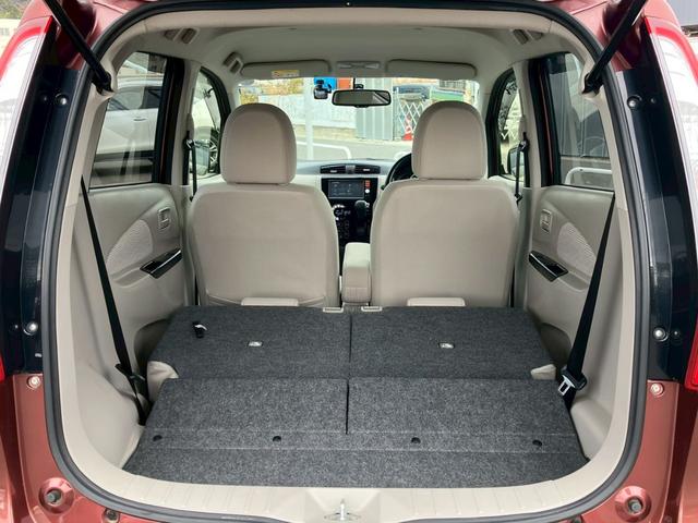 【フルフラットシート】フルフラットにすることでちょっとした仮眠にも快適ですね♪