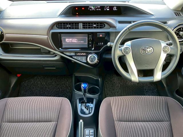 アクア G 純正7インチナビ モデリスタAW バックカメラ クルーズコントロール フルセグTV Bluetooth USB レーンキープ ETC オートハイビーム オートライト 電動格納ミラー 横滑り防止(2枚目)