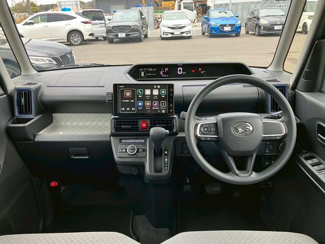 タント Ｘ　純正ＤＰオーディオ　バックカメラ　シートヒーター　片側スライドドア　オートライト　衝突軽減ブレーキ　レーンキープ　ドラレコ前後　フルセグＴＶ　Ｂｌｕｅｔｏｏｔｈ　ＵＳＢ　ＡＭ　ＦＭ　スマキー　キーレス（2枚目）