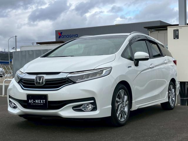 シャトル ハイブリッドZ ホンダセンシング 純正7インチナビ ホンダセンシング ステリモ フルセグTV Bluetooth CD DVD スマキー キーレス ACC ハーフレザーシート レーンキープ ETC フォグランプ ドラレコ パドルシフト(32枚目)