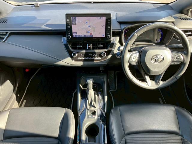 カローラツーリング ハイブリッド ダブルバイビー DPオーディオ ステアリングヒーター 置くだけ充電 ハーフレザー フォグランプ ACC レーンキープ ETC2.0 フルセグTV Bluetooth AC100V バックカメラ 衝突軽減ブレーキ(2枚目)