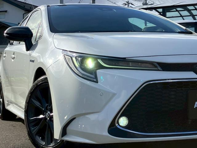 カローラツーリング ハイブリッド ダブルバイビー DPオーディオ ステアリングヒーター 置くだけ充電 ハーフレザー フォグランプ ACC レーンキープ ETC2.0 フルセグTV Bluetooth AC100V バックカメラ 衝突軽減ブレーキ(32枚目)