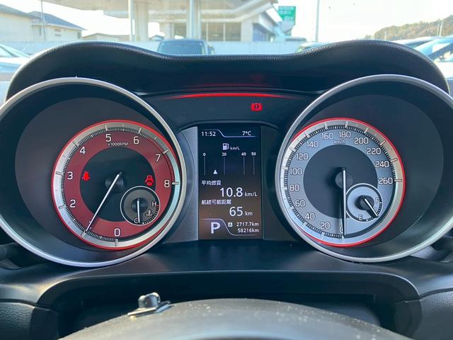 スイフトスポーツ ベースグレード 純正8インチナビ Bカメラ シートヒーター Bluetooth フルセグTV CD DVD 衝突軽減ブレーキ レーンキープ ETC 電動格納ミラー キーレス スマキー LEDライト オートライト(8枚目)