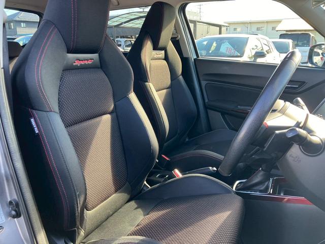スイフトスポーツ ベースグレード 純正8インチナビ Bカメラ シートヒーター Bluetooth フルセグTV CD DVD 衝突軽減ブレーキ レーンキープ ETC 電動格納ミラー キーレス スマキー LEDライト オートライト(22枚目)