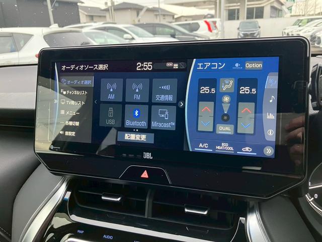 ハリアー Ｚ　モデリスタフルエアロ　ＥＴＣ２．０　全周囲カメラ　ＨＵＤ　ＡＣＣ　レーンキープ　パワーシート　フルセグＴＶ　スマキー　キーレス　パワーバックドア　デジタルインナーミラー　電動格納ミラー（12枚目）