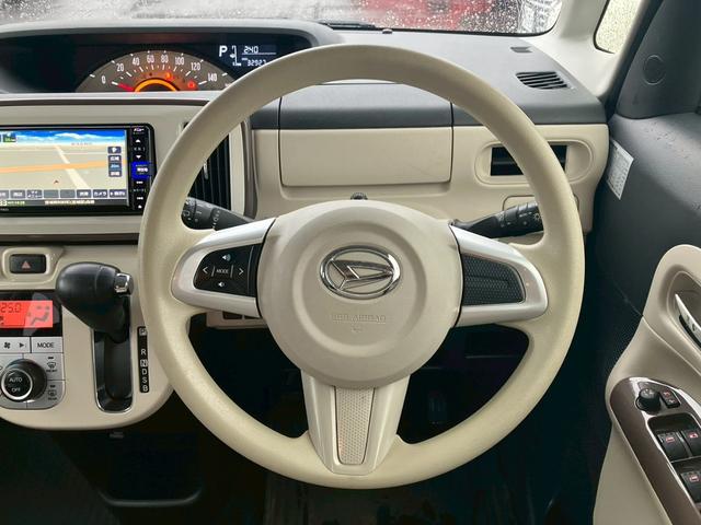 ムーヴキャンバス Ｘメイクアップリミテッド　ＳＡＩＩＩ　純正７インチナビ　オートライト　全周囲カメラ　両側電動スライドドア　フォグランプ　ＣＤ　ＤＶＤ　Ｂｌｕｅｔｏｏｔｈ　フルセグＴＶ　ドラレコ　オートハイビーム　ステアリングリモコン　電動格納ミラー（9枚目）