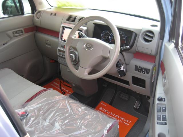 ムーヴコンテ Ｘ　４ＷＤ　ワンオーナー　ナビ　ＴＶ　スマートキー　電動格納ミラー　ベンチシート　ＣＶＴ　盗難防止システム　ＡＢＳ　ＣＤ　Ｂｌｕｅｔｏｏｔｈ　パワーシート　衝突安全ボディ　エアコン　パワーステアリング（2枚目）