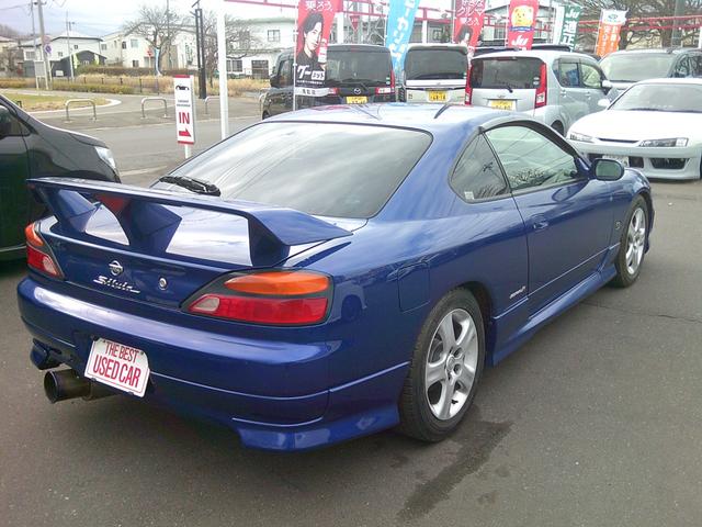 シルビア スペックＲエアロ　ＥＴＣ　バックカメラ　ナビ　ＭＴ　エアロ　アルミホイール　衝突安全ボディ　ＡＢＳ　エアコン（11枚目）