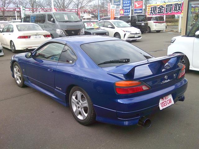 シルビア スペックＲエアロ　ＥＴＣ　バックカメラ　ナビ　ＭＴ　エアロ　アルミホイール　衝突安全ボディ　ＡＢＳ　エアコン（12枚目）