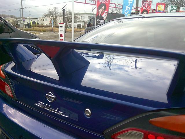 シルビア スペックＲエアロ　ＥＴＣ　バックカメラ　ナビ　ＭＴ　エアロ　アルミホイール　衝突安全ボディ　ＡＢＳ　エアコン（32枚目）