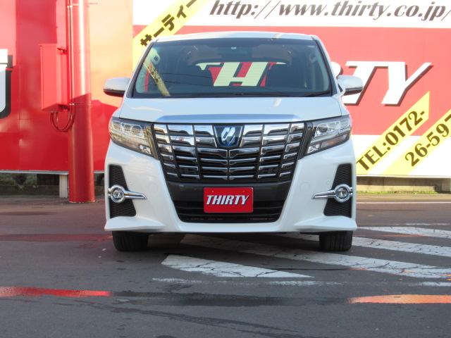 トヨタ アルファードハイブリッド ｓｒハイブリッド ４ｗｄ 純正１０型ナビ 後席モニター 地デジｔｖ 両側パワースライドドア ｂｌｕｅｔｏｏｔｈ 277 0万円 平成28年 16年 青森県 中古車 価格 Com