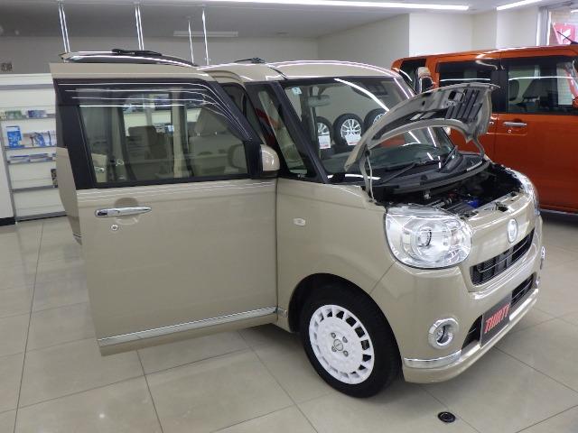 ムーヴキャンバス Ｇメイクアップリミテッド　ＳＡＩＩＩ　禁煙者／両側電動パワスラ／エンスタ／全周囲カメラ／シートヒーター／ＥＴＣ／バックカメラ／ワイパーデアイサー／衝突軽減ブレーキ／障害物センサー／車線逸脱／ＬＥＤヘッドライト／フルセグ／Ｂｌｕｅｔｏｏｔｈ（58枚目）