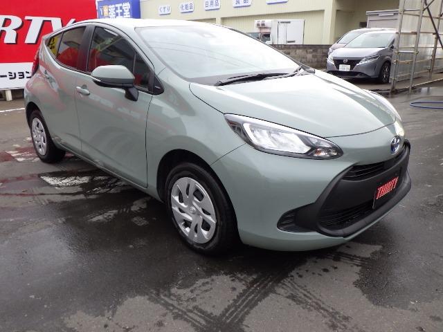 アクア X 禁煙車/トヨタセーフティーセンス/ドラレコ/ETC/レーダークルコン/衝突被害軽減ブレーキ/ワイパーデアイサー/ドアミラーヒーター/AC100V/先行車発進アラーム/LEDヘッドライト/バックカメラ(12枚目)