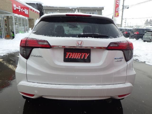 ヴェゼル ハイブリッドＺ・ホンダセンシング　禁煙車／前後ドラレコ／エンジンスターター／バックカメラ／レーダークルコン／シートヒーター／ワイパーデアイサー／サイドミラーヒーター／レーダークルコン／社外レーダー／衝突被害軽減ブレーキ／ＥＴＣ（20枚目）