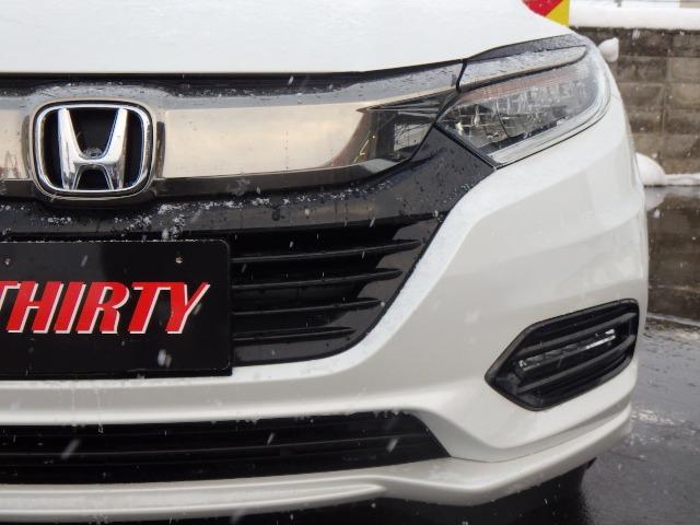 ヴェゼル ハイブリッドＺ・ホンダセンシング　禁煙車／前後ドラレコ／エンジンスターター／バックカメラ／レーダークルコン／シートヒーター／ワイパーデアイサー／サイドミラーヒーター／レーダークルコン／社外レーダー／衝突被害軽減ブレーキ／ＥＴＣ（79枚目）