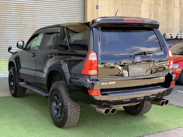 ハイラックスサーフ ＳＳＲ－Ｘ　後期型　２ｉｎｃｈリフトＵＰ　ＦＵＥＬ　ＯＦＦＲＯＡＤホイール　マッドタイヤ　ナビ　ＴＶ　ＥＴＣ　ドライブレコーダー（8枚目）