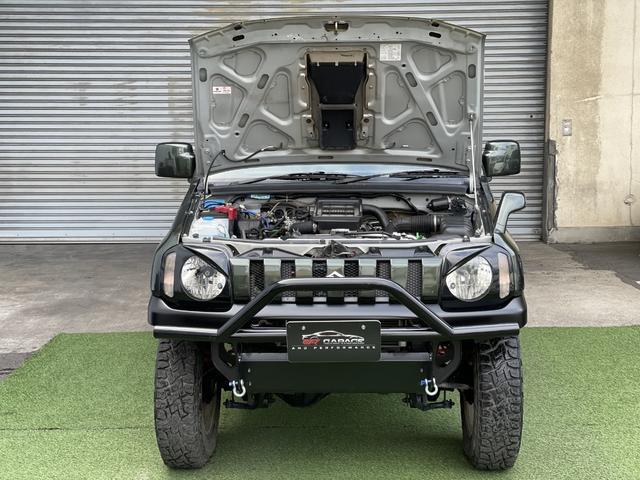 ジムニー ワイルドウインド　特別仕様車　全塗装　２．５ｉｎｃｈＵＰ　外マフラー（49枚目）