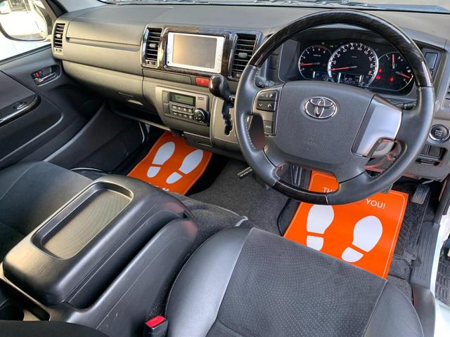 ハイエースバン スーパーＧＬ　ダークプライム　フルセグＢｌｕｅｔｏｏｔｈナビ　テレビ　Ｂカメラ　両側小窓（21枚目）