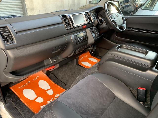 ハイエースバン スーパーＧＬ　ダークプライム　フルセグＢｌｕｅｔｏｏｔｈナビ　テレビ　Ｂカメラ　両側小窓（24枚目）