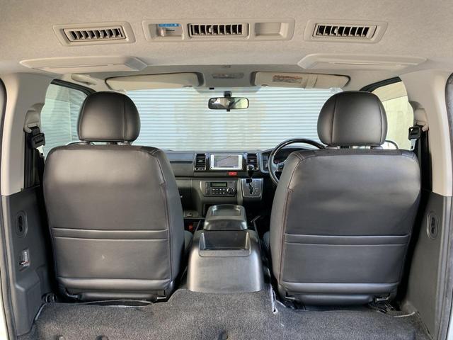 ハイエースバン スーパーＧＬ　ダークプライム　フルセグＢｌｕｅｔｏｏｔｈナビ　テレビ　Ｂカメラ　両側小窓（32枚目）