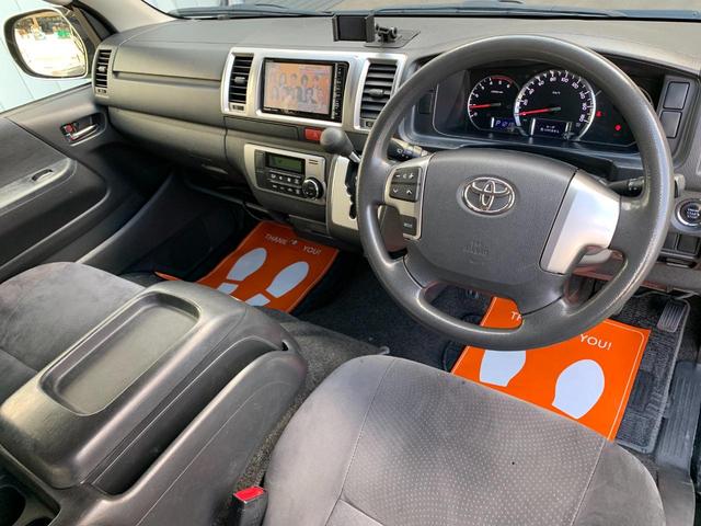 ハイエースバン ロングＧＬ　フルセグナビ　テレビ　ＥＴＣ　社外アルミ　ヨコハマアイスガード装着　ボディーコーティング済（21枚目）