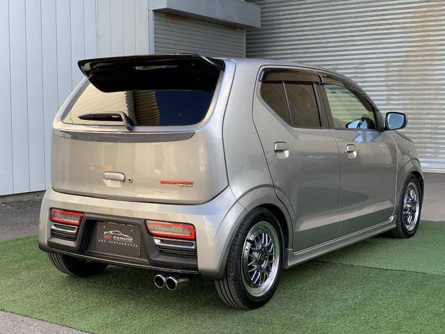 アルトワークス ベースグレード　５速ＭＴ　ＴＥＩＮ車高調　モンスタースポーツマフラー　ＤＥＦＩブースト計　Ｈｏｔｓｔｕｆｆメッシュホイール　社外テール　ＦＲＰボンネット　ＺＥＲＯ１０００エアクリ（9枚目）
