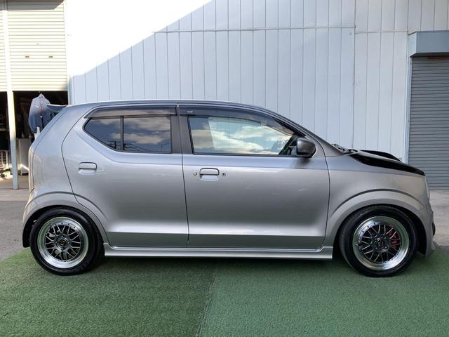 アルトワークス ベースグレード　５速ＭＴ　ＴＥＩＮ車高調　モンスタースポーツマフラー　ＤＥＦＩブースト計　Ｈｏｔｓｔｕｆｆメッシュホイール　社外テール　ＦＲＰボンネット　ＺＥＲＯ１０００エアクリ（12枚目）