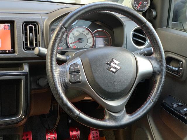 アルトワークス ベースグレード　５速ＭＴ　ＴＥＩＮ車高調　モンスタースポーツマフラー　ＤＥＦＩブースト計　Ｈｏｔｓｔｕｆｆメッシュホイール　社外テール　ＦＲＰボンネット　ＺＥＲＯ１０００エアクリ（34枚目）