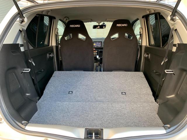 アルトワークス ベースグレード　５速ＭＴ　ＴＥＩＮ車高調　モンスタースポーツマフラー　ＤＥＦＩブースト計　Ｈｏｔｓｔｕｆｆメッシュホイール　社外テール　ＦＲＰボンネット　ＺＥＲＯ１０００エアクリ（48枚目）