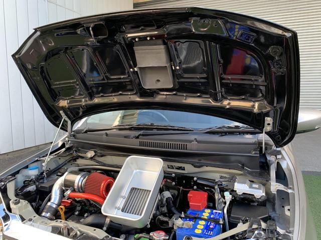 アルトワークス ベースグレード　５速ＭＴ　ＴＥＩＮ車高調　モンスタースポーツマフラー　ＤＥＦＩブースト計　Ｈｏｔｓｔｕｆｆメッシュホイール　社外テール　ＦＲＰボンネット　ＺＥＲＯ１０００エアクリ（52枚目）