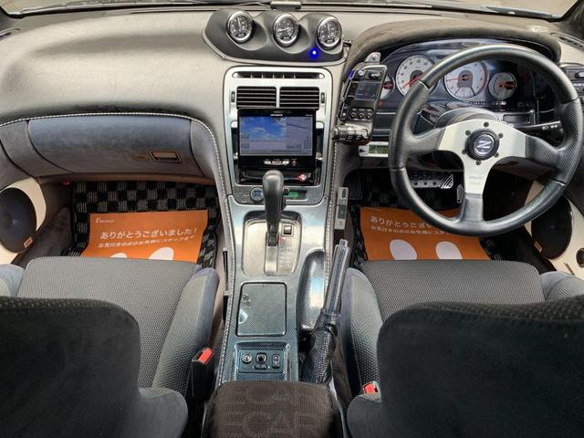 フェアレディZ 300ZXツインターボ VG30DETT フルエアロ 柿本マフラー BLITZ追加メーター レカロセミバケット BOSEサウンド 18inchアルミ ナビ Bカメラ(25枚目)