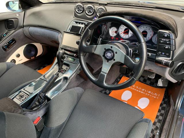 フェアレディZ 300ZXツインターボ VG30DETT フルエアロ 柿本マフラー BLITZ追加メーター レカロセミバケット BOSEサウンド 18inchアルミ ナビ Bカメラ(26枚目)