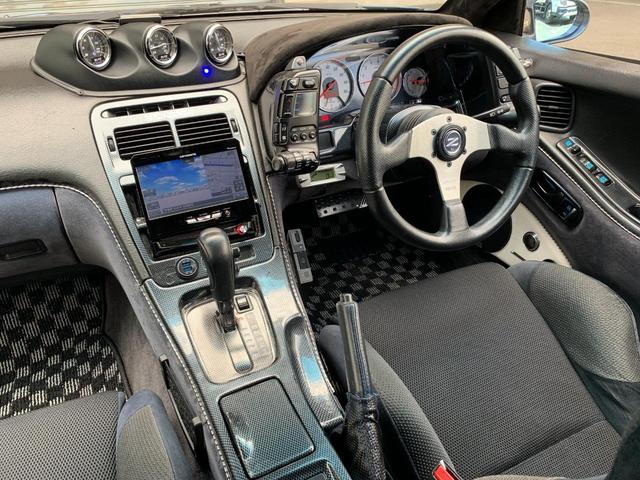 フェアレディZ 300ZXツインターボ VG30DETT フルエアロ 柿本マフラー BLITZ追加メーター レカロセミバケット BOSEサウンド 18inchアルミ ナビ Bカメラ(36枚目)