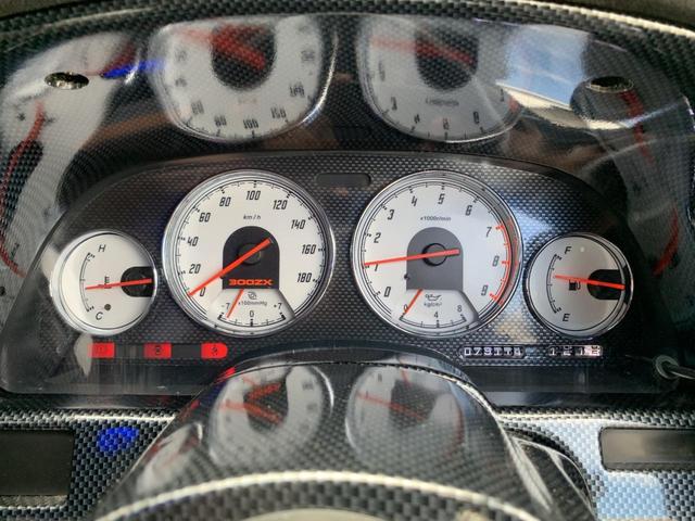 フェアレディZ 300ZXツインターボ VG30DETT フルエアロ 柿本マフラー BLITZ追加メーター レカロセミバケット BOSEサウンド 18inchアルミ ナビ Bカメラ(38枚目)
