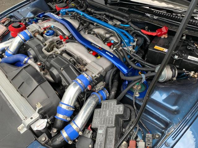 フェアレディZ 300ZXツインターボ VG30DETT フルエアロ 柿本マフラー BLITZ追加メーター レカロセミバケット BOSEサウンド 18inchアルミ ナビ Bカメラ(58枚目)