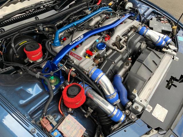 フェアレディZ 300ZXツインターボ VG30DETT フルエアロ 柿本マフラー BLITZ追加メーター レカロセミバケット BOSEサウンド 18inchアルミ ナビ Bカメラ(59枚目)