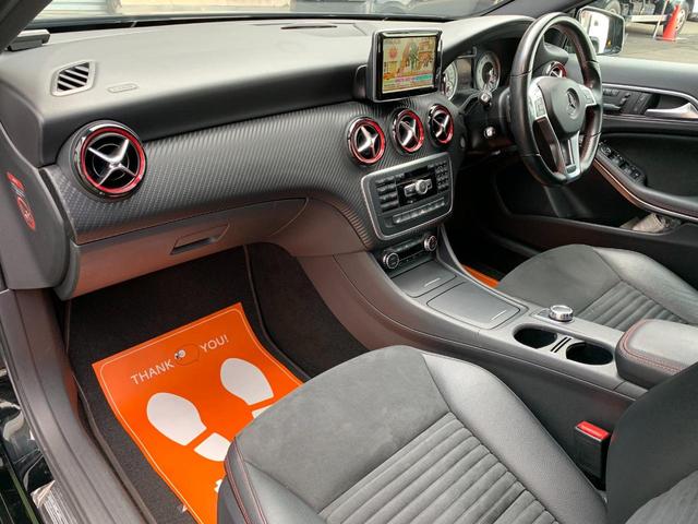 Aクラス A250 シュポルト 4マチック 4WD 衝突軽減ブレーキ 追従クルコン パーキングアシスト クリアランスソナー シートヒーター 純正ナビTV Bカメラ(22枚目)